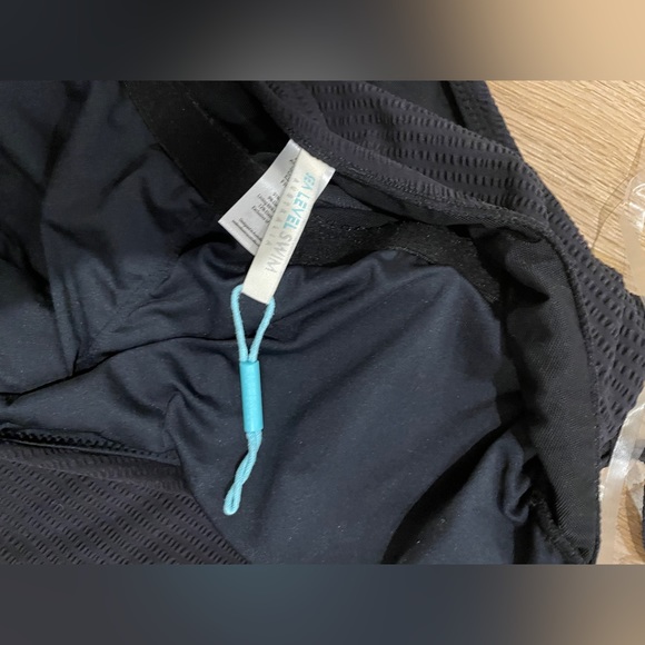 Sea level swim Australia one shoulder black swimsuit  size 8 Messina - Picture 5 of 10